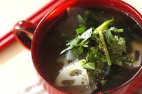 大根とレンコンのスープ