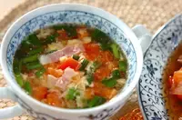 トマトとふんわり卵のスープ