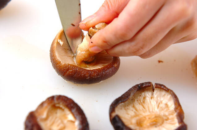 干しシイタケの甘煮の作り方の手順1