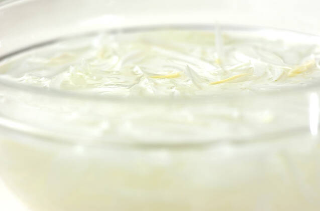 梅ワサビポテサラの作り方の手順2