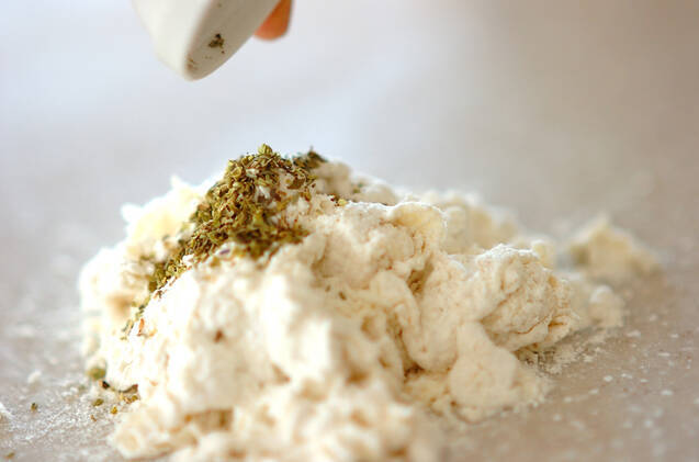 ハーブクラッカーの作り方の手順2