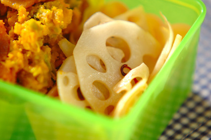 レンコンの塩きんぴら