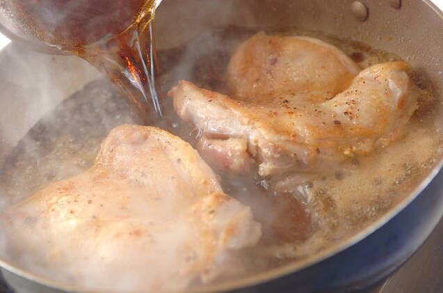 鶏もも肉のこってりコーラ煮の作り方の手順4