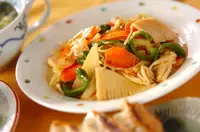 野菜のトロミ炒め