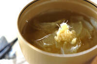 白ウリのトロミ汁