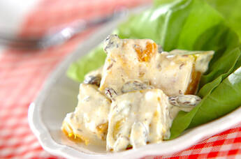 クミン風味パンプキンサラダ