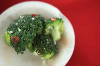 ブロッコリーのペペロンチーノ