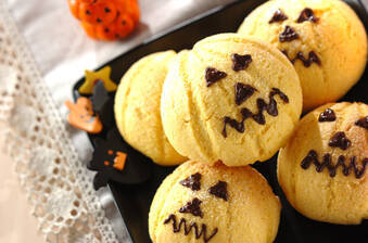 ハロウィンメロンパン