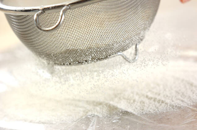 ハロウィンメロンパンの作り方の手順2