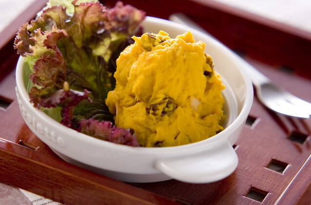 カボチャヨーグルトサラダ