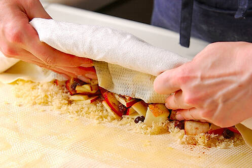 アップルシナモンロールの作り方の手順5