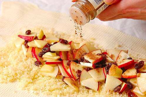 アップルシナモンロールの作り方の手順5