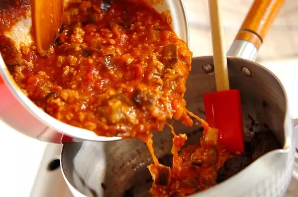 ナスのジャージャー素麺の作り方4