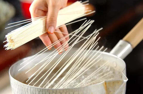 ナスのジャージャー素麺の作り方1
