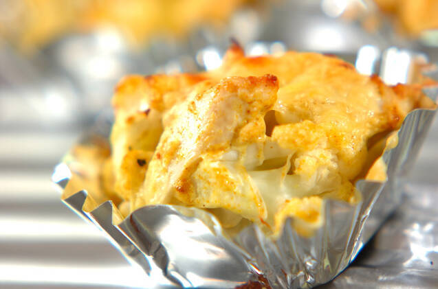 カリフラワーのカップチーズ焼きの作り方の手順5