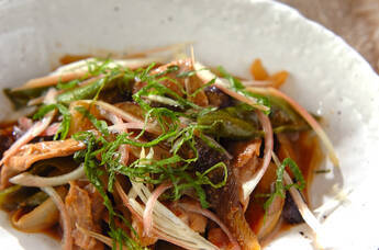 ナスのみそ炒め