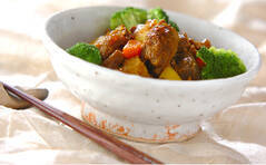 牛すじのカレー煮