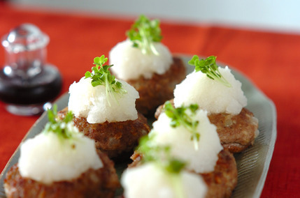 和風シイタケハンバーグ