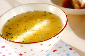 とろけるチーズスープ