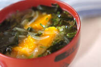 カボチャのみそ汁