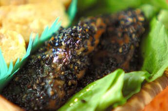 煮魚のゴマ焼き