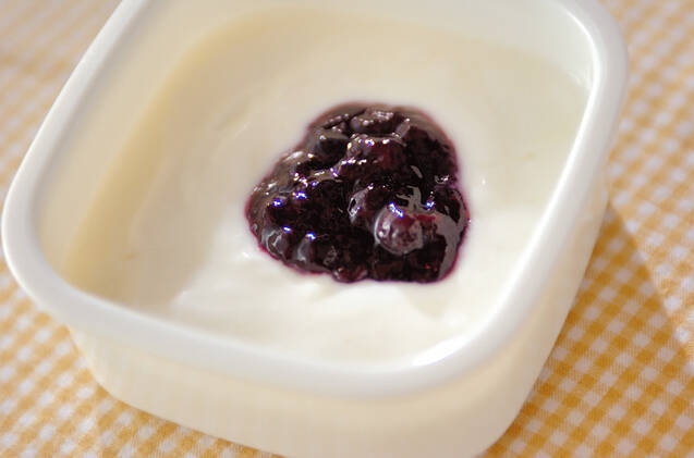 ブルーベリーヨーグルト