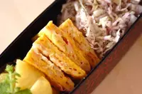 カニ風味カマボコの卵とじ