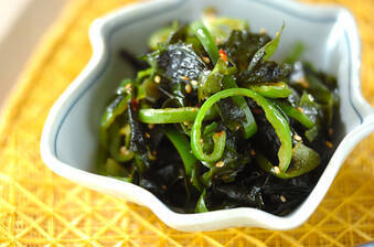 ワカメのピリ辛きんぴら