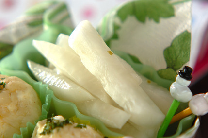 大根のユズコショウスティック