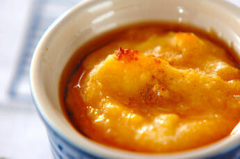 サツマイモプリン