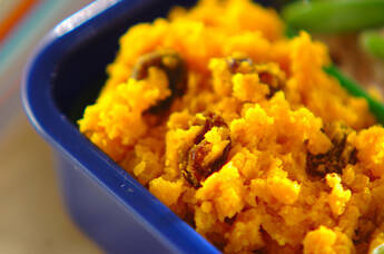 めんつゆで簡単カボチャサラダ