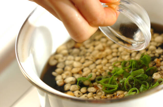 ゴボウの天かす汁の作り方の手順3