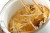 モヤシのふんわり卵スープの作り方の手順6