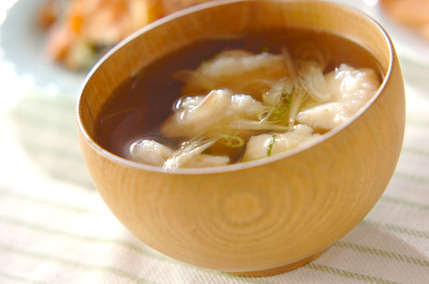 もちもちレンコンスープ