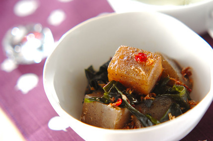 コンニャクのヘルシー煮物