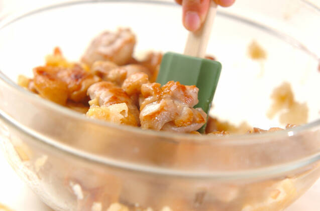 鶏肉のソテーおろし和えの作り方の手順4