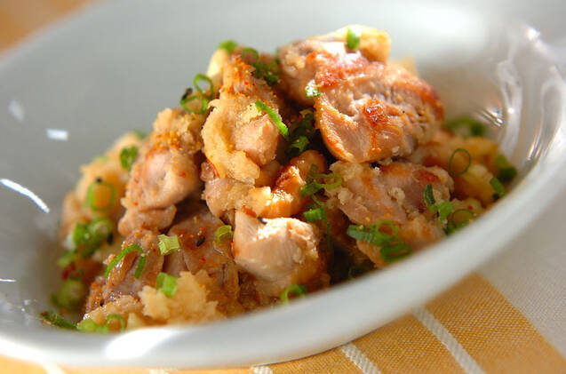 鶏肉のソテーおろし和え