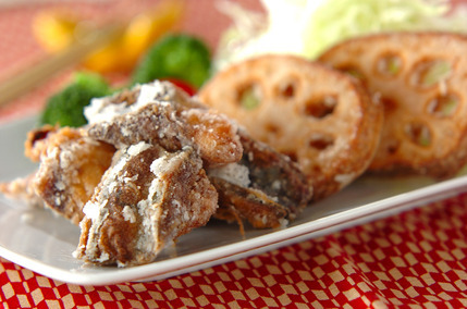 サバの竜田揚げ