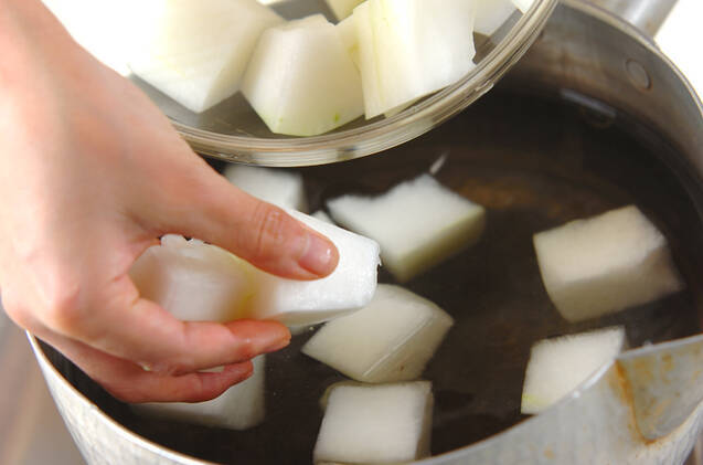 冬瓜のカニカマあんかけの作り方の手順5