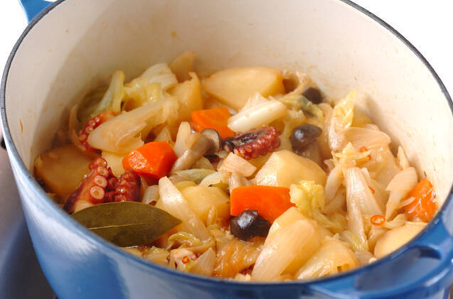 タコジャガ煮込みの作り方の手順10