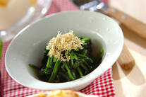 ホウレン草のユズ風味お浸し