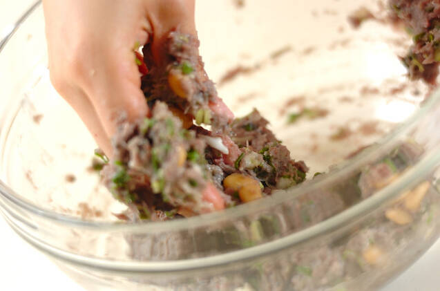 和風イワシハンバーグの作り方の手順6