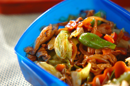 豚肉と野菜のみそ炒め