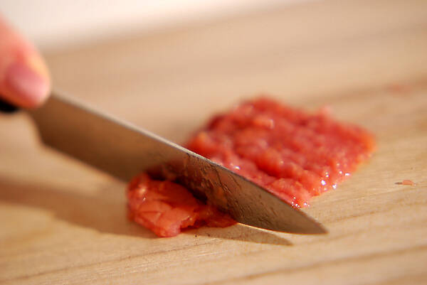 エビ卵焼き生春巻きの作り方の手順2
