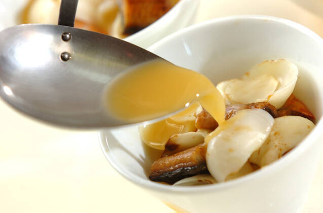 具材たっぷり茶碗蒸しの作り方の手順9