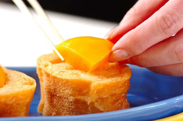 フランスパンのサバラン風の作り方の手順3