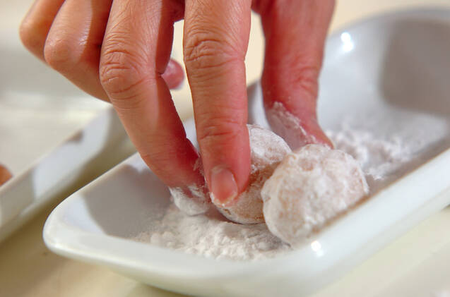 鶏団子の甘酢あんの作り方の手順1