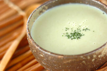 塩麹風味のキャベツポタージュ