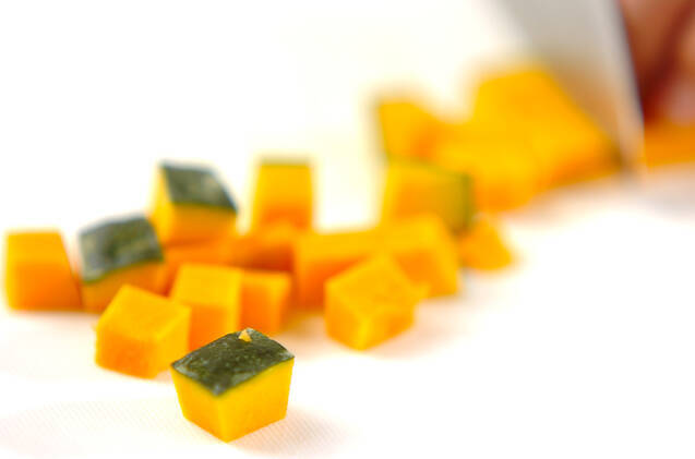 カボチャのクッキーの作り方の手順1