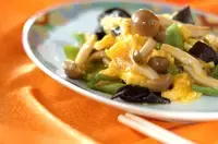 卵とキクラゲの炒め物